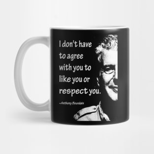 anthony bourdain Mug